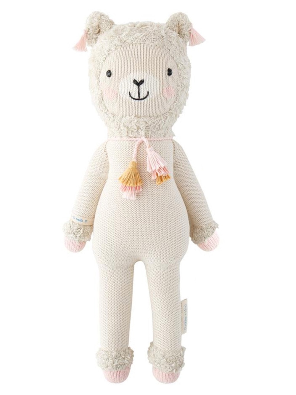 Lola the Llama Cuddle + Kind Knitted Stuffed Animal Peru handmade Limited 20”